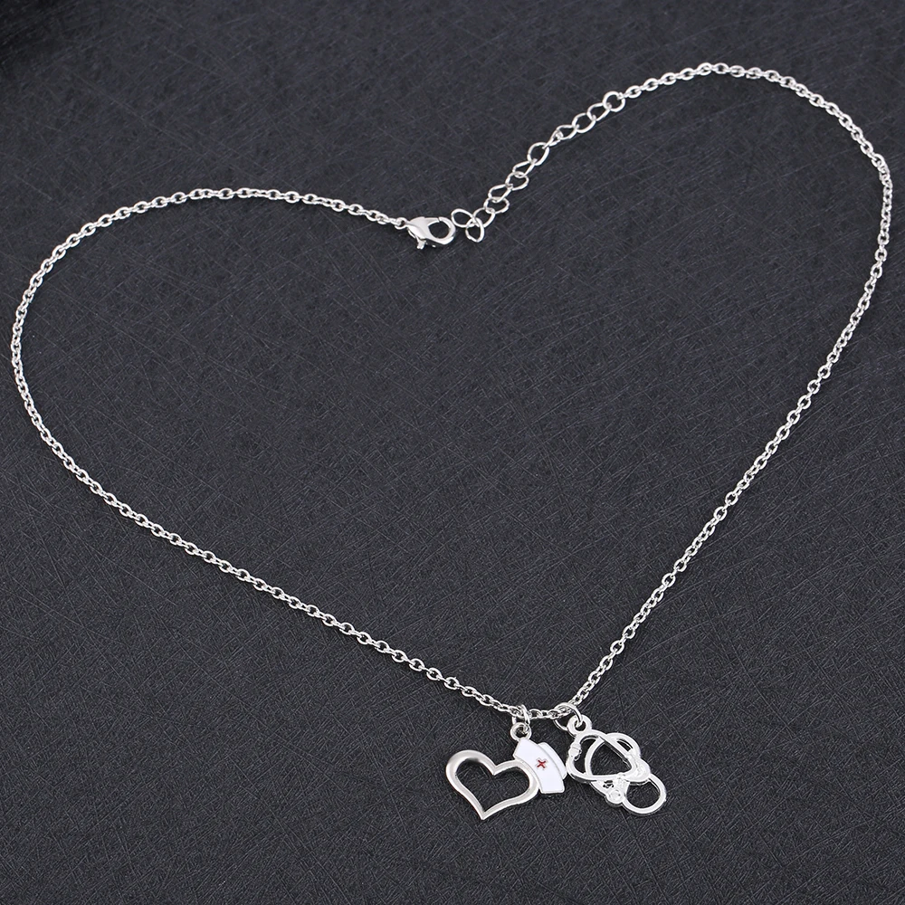 my-shape-Nurse-Doctor-necklaces-pendants-nurse-cap-Stethoscope-Necklaces-Jewelry-Wholesale-Trendy-hollow-bead-necklace.jpg_ (3)