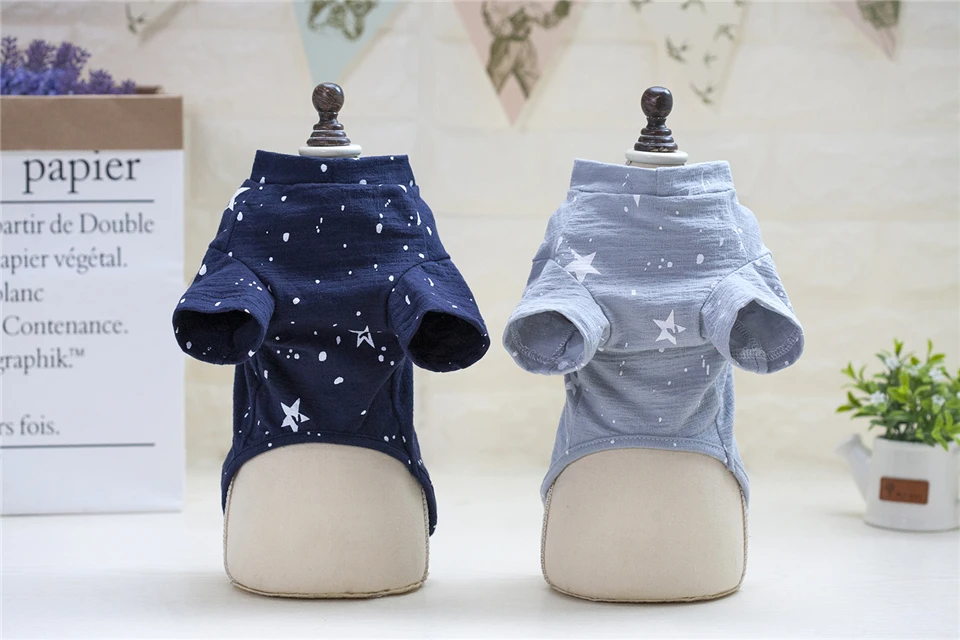 Cotton T-Shirt Clothing for Dogs Summer Spring Dog Clothes Pets Chihuahua (2)