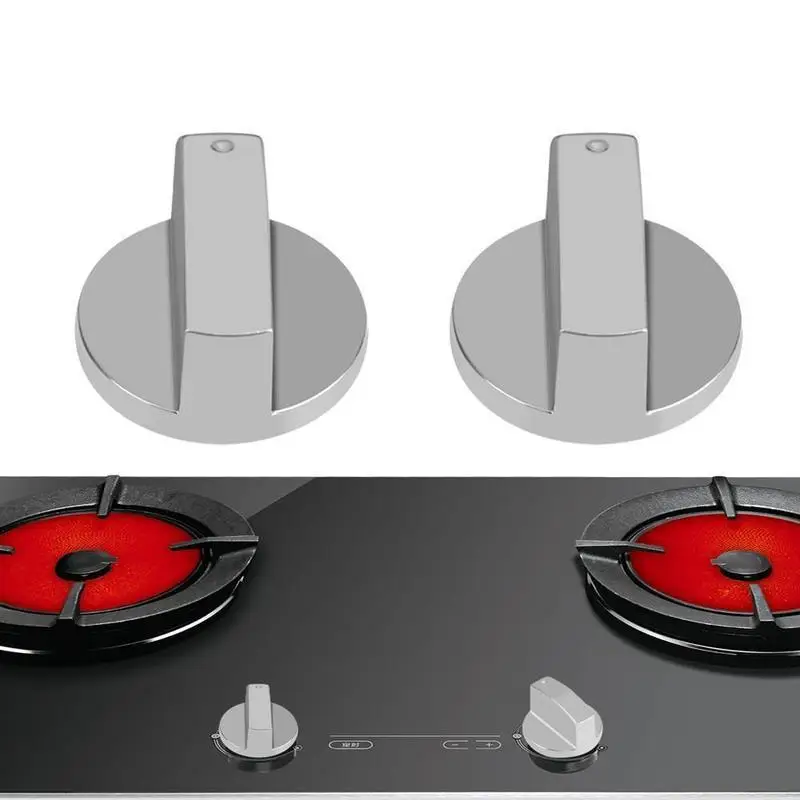 

Universal Metal Rotary Switch Control Knobs Replacement 1pcs 6mm knob Accessory for Kitchen Cooker Gas Stove Oven Cooktop
