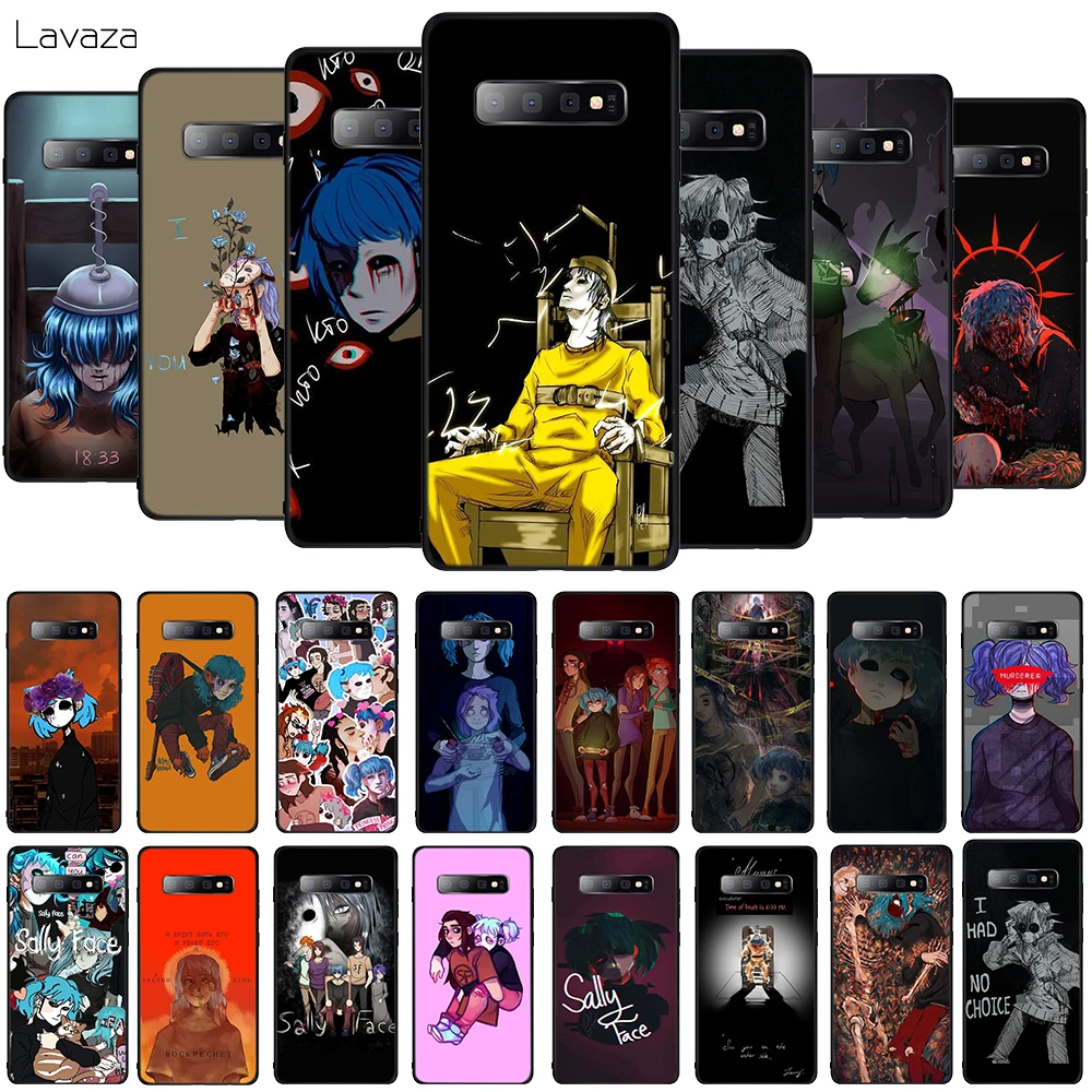 Lavaza Sally Face Game Soft Phone Cover for Samsung Galaxy S8 S9 S10 Plus A6 A8 A9 2018 A30 A50 TPU Case | Мобильные телефоны и
