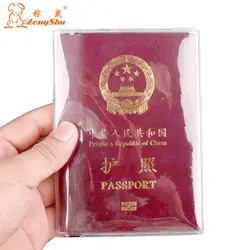 Grind прозрачные водостойкие пылезащитные держатели для удостоверений личности Обложка на паспорт ПВХ визитные карточки кредитные карты