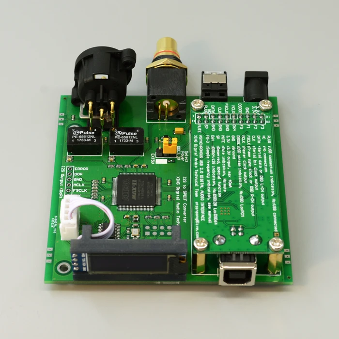 USB-200 USB Интерфейс Hi-Fi аудио I2S IIS PCM 384 кГц DSD128 5 V/3,3 V