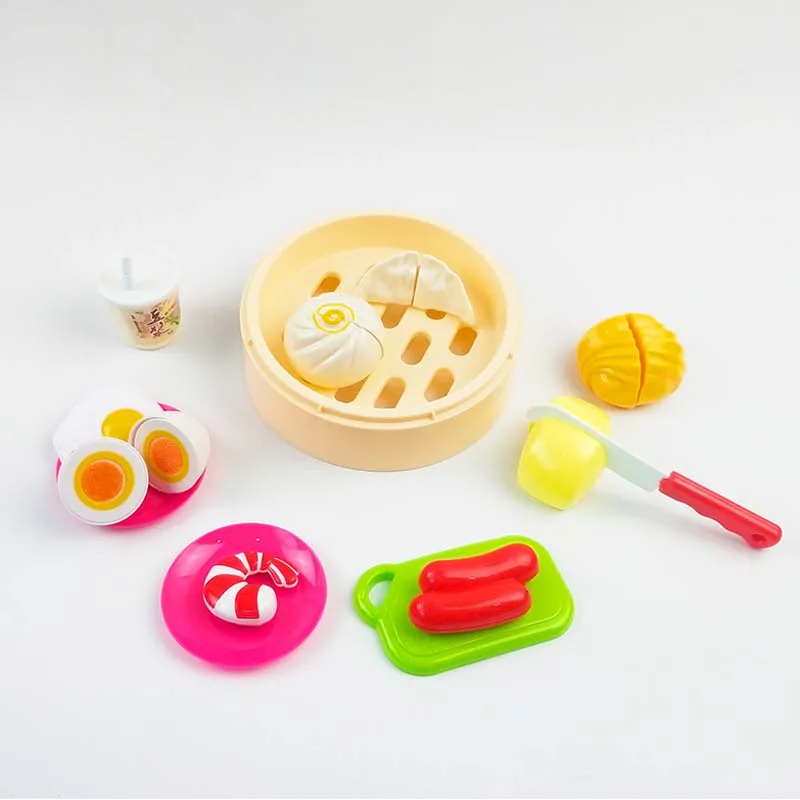 HziriP лидер продаж; Новинка претендует Еда комплекты Кухня моделирования безопасности Пластик образования для мальчиков девочек игрушки