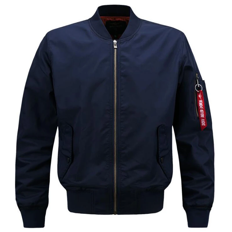 

2019 Spring men jackets high quality brand bomber jacket Army Military Style Breathable jaqueta Jackets Pilot Coat Mens