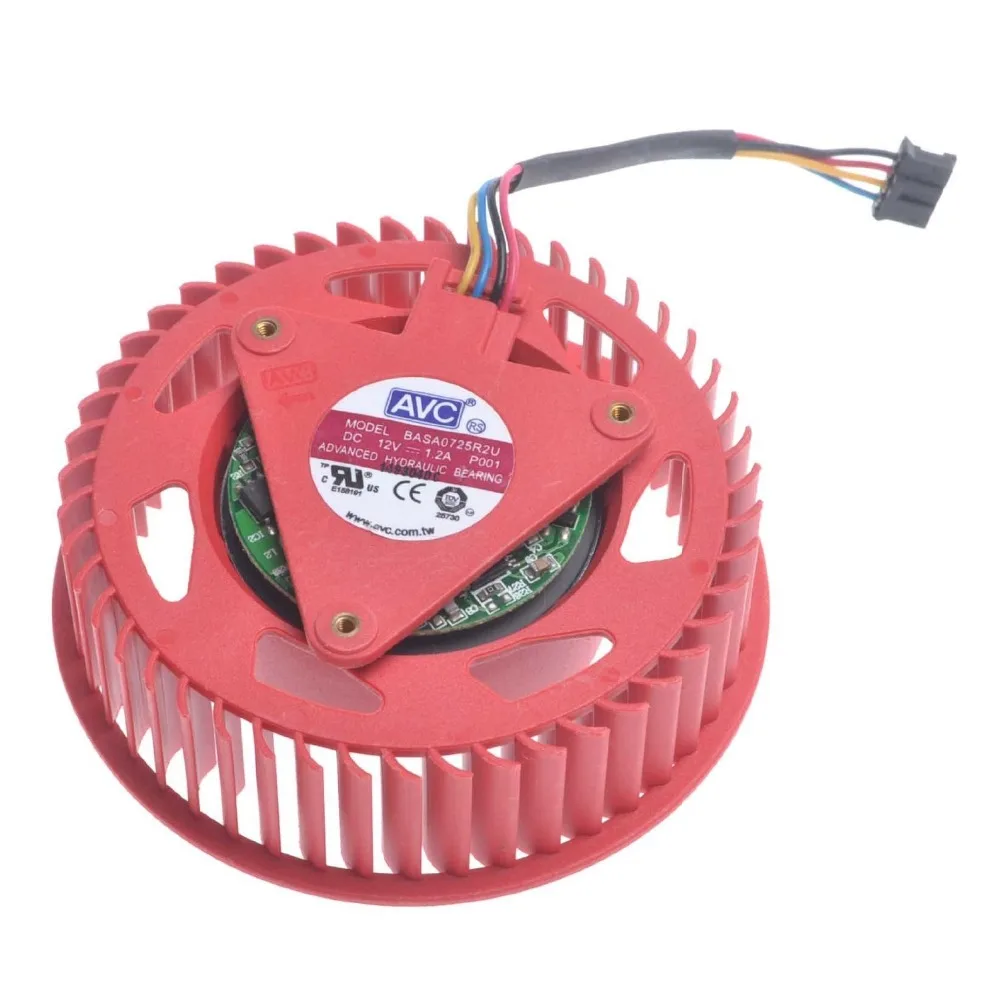 50 шт./лот VGA кулер компьютер вентилятора радиатора radiador для sapphire HD 5970 5870 hd5970 HD5870