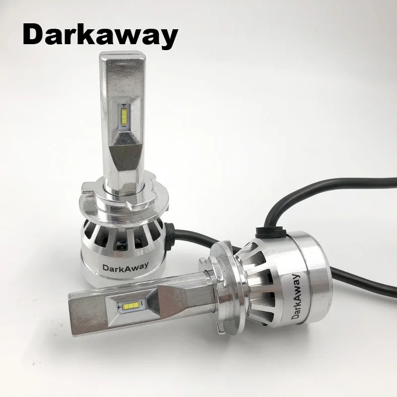 Darkaway 72 W фары для 16000Lm H15 светодиодный лампы дальнего света фары велосипеда лампы 12 V 24 V белый 6000 K