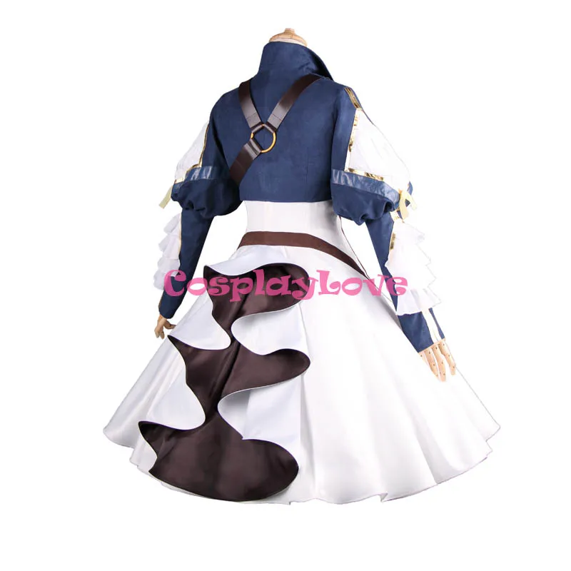 Violet Evergarden Violet Evergarden Light Novel Edition Cosplay Costume Dress Custom-made For Christmas CosplayLove (5)