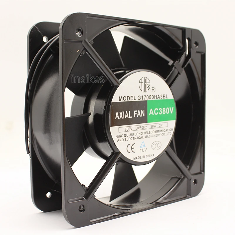 For JIULONG G17050HA3BL Axial cooling fan AC220V 50/60HZ 172*150*51mm 2wire 