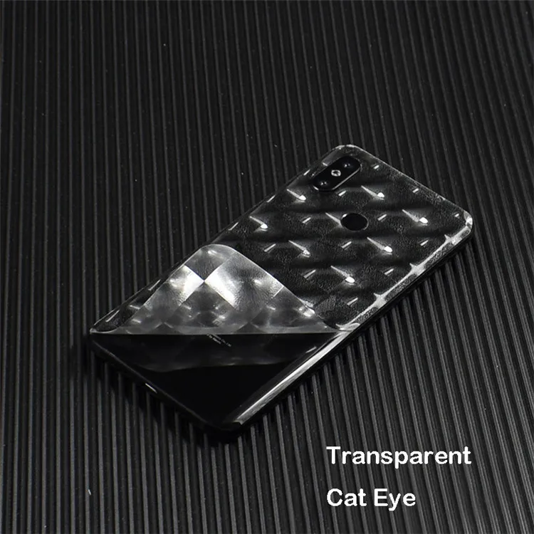 3D углеродное волокно кожи пленка обёрточная Бумага Телефон задняя паста наклейка для XIAOMI Mi9/Mi8 SE/Mix 2 S/MIX3/Redmi 7/K20 Pro/Note 5 Pro