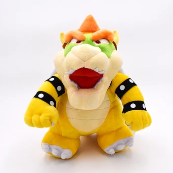 

2017New 10" 25cm Stand Super Mario Bros Bowser Koopa Plush Toy Stuffed Animal Dolls Toy Great Gift Free Shipping
