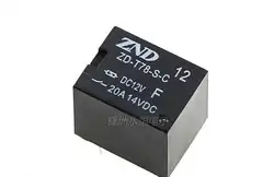 20 шт. RelayZD-T78-S-C-DC12V 20A реле 5 pin Реле набор конверсий реле