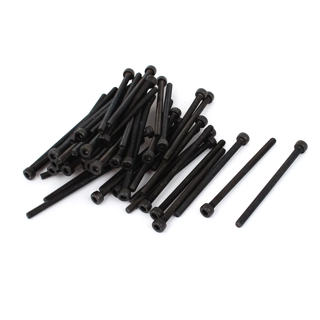 

CNIM Hot M3 x 50 Alloy Steel Hex Bolt Socket Head Cap Machine Screw Black 50Pcs