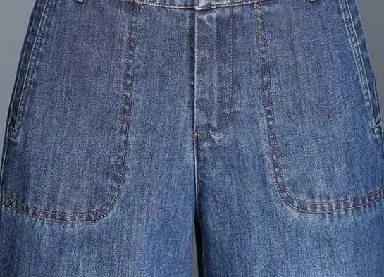 Осенне-весенние повседневные женские широкие джинсовые брюки с высокой талией, новые тонкие свободные джинсовые брюки с манжетами для женщин