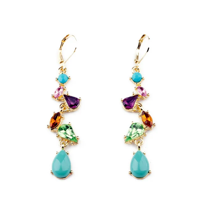 

AB-ed00412/TRACYSGER/Female long fashion style color and fresh Earrings