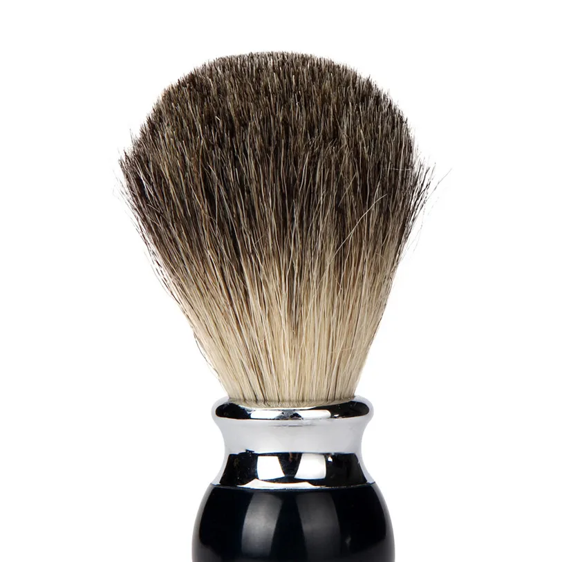 جيد الجودة ماركة بيور بادجر الشعر الراتنج مقبض الحلاقة فرشاة أسود بادجر الشعر حلاق صالون أداة bk الرجل feb22 جيد الجودة ماركة بيور بادجر الشعر الراتنج مقبض الحلاقة فرشاة أسود بادجر الشعر حلاق صالون أداة bk الرجل feb22