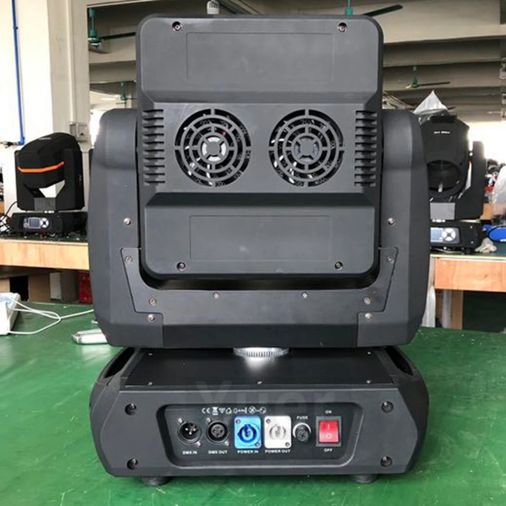 4Pcs/Lot Flightcase Pack 25X12W RGBW 4IN1 Matrix LED Moving Head Stage Light For DJ Disco Party Bar Wedding Flash Stage Lighting