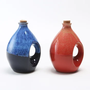 

Chinese style Hip Flask Retro Ceramic Jug Family Expenses Wine Separator Pottery and Porcelain Wine Bottle Wine Set 29