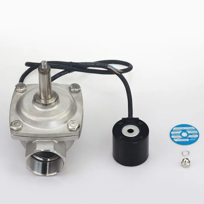 Stainless steel waterproof solenoid valve 2W250-25 4