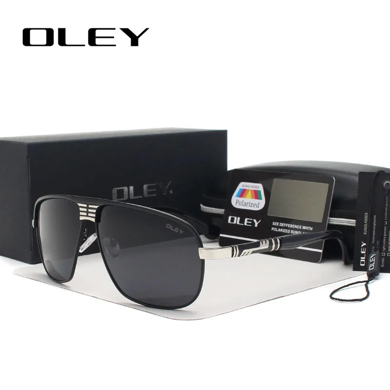 

OLEY New Arrival Polarized Sunglasses Men Brand Designer Sun Glasses With Accessories gafas de sol Accept Logo Customization