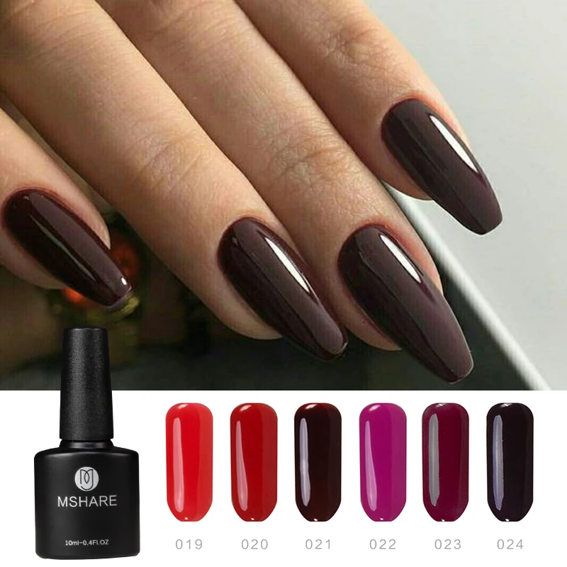 red-nail-gel-polish