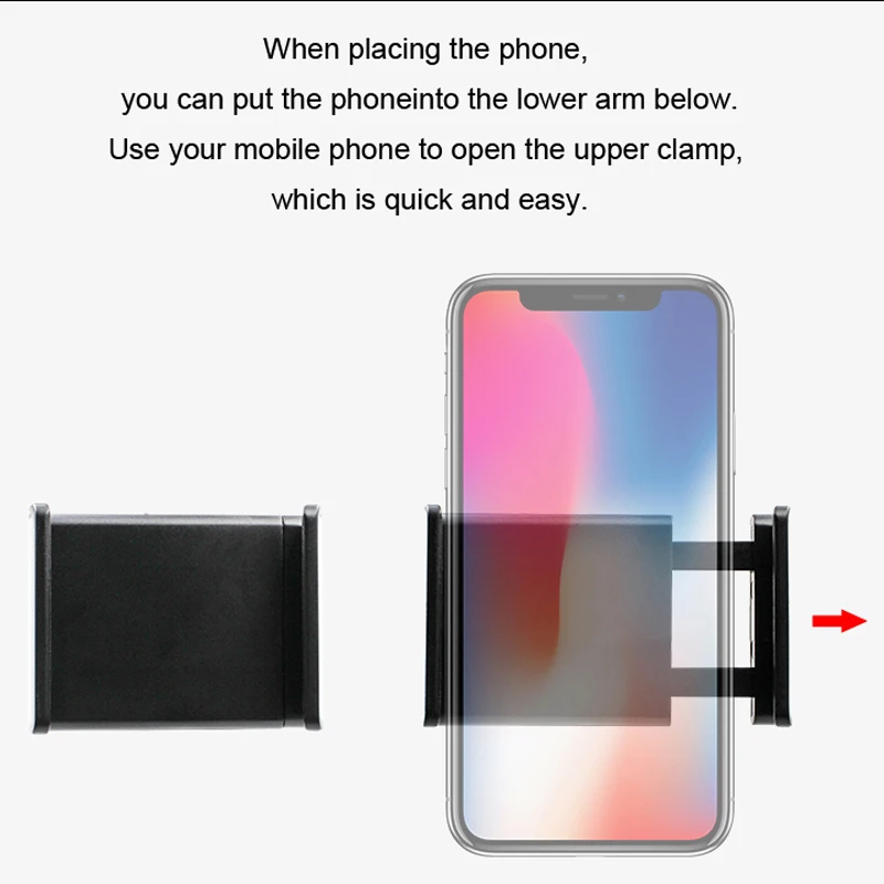 Автомобильный держатель для телефона iPhone Hua Wei лобового стекла и приборной