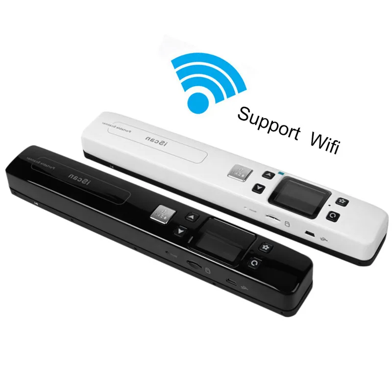 مصغرة المحمولة wifi ماسحة ماسحة باليد عالية الوضوح القلم شكل 900 ديسيبل متوحد الخواص handyscan jpeg تنسيق a4 الوثيقة سكانر