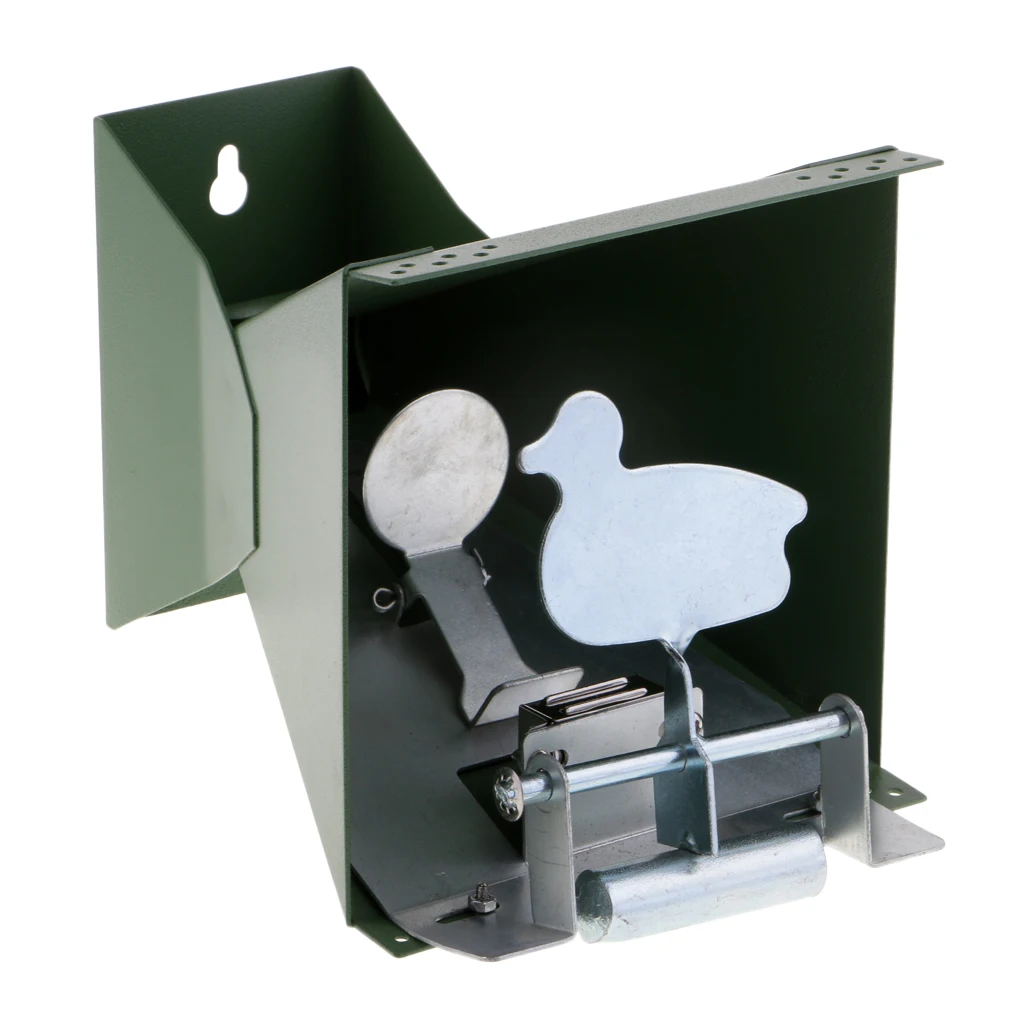 Shooting Target & 14x14cm Square Shooting Target Holder Pellet Trap Catcher for Shooting Training