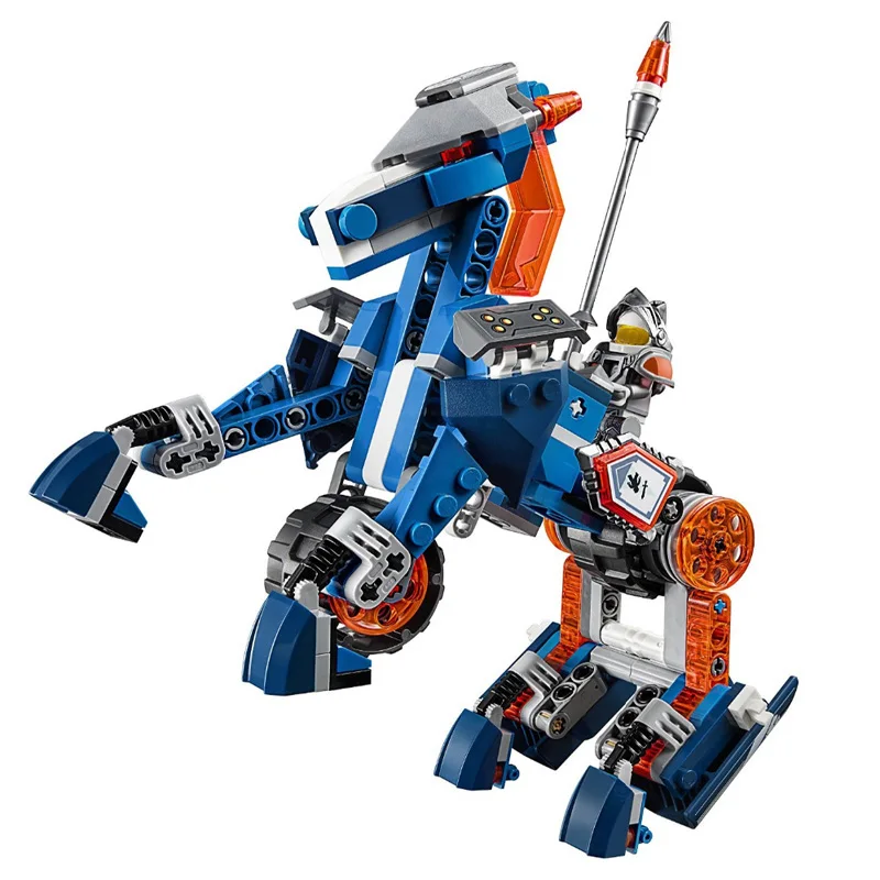 10485 Nexus Knight Mech Horse Building Blocks Set Bricks Toys For Children Compatible Nexoe Knights robotics 70312 10485 Nexus Knight Mech Horse Building Blocks Set Bricks Toys For Children Compatible Nexoe Knights robotics 70312