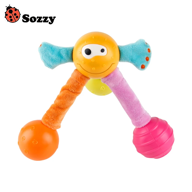 

Baby Toys Ring Ball Hand Bells Fun Little Loud Jingle Ball Develop Intelligence Training Grasping Ability Toy