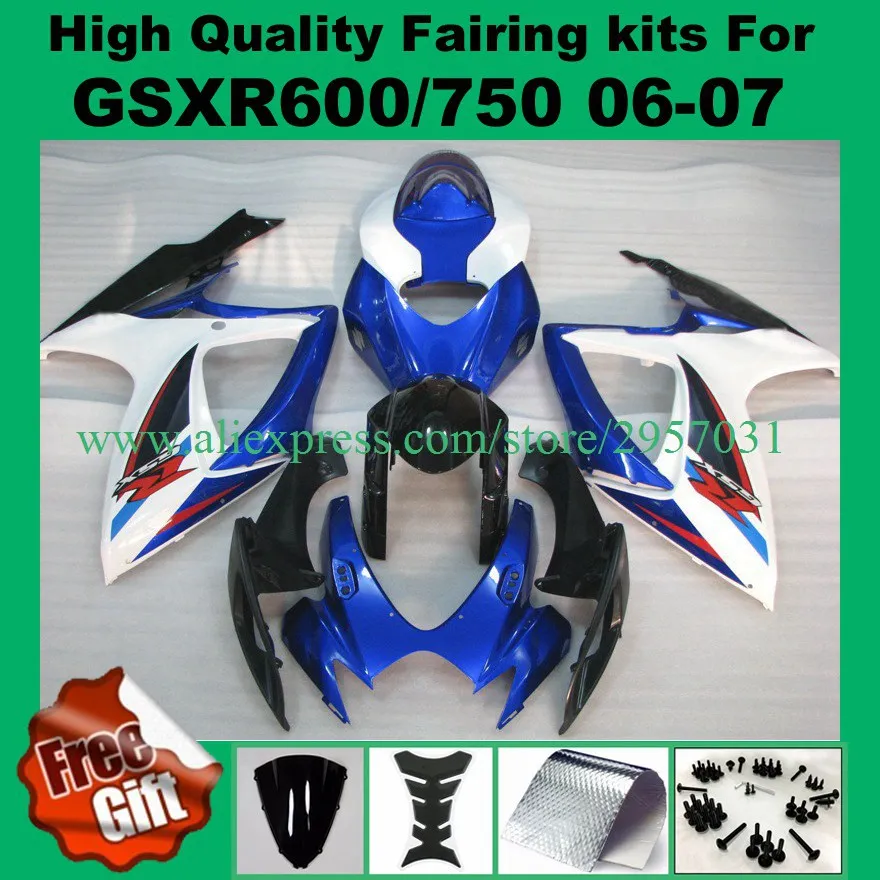 9gifts, Fairings for GSXR600 GSXR750 06 07 SUZUKI GSX R750 GSX R600