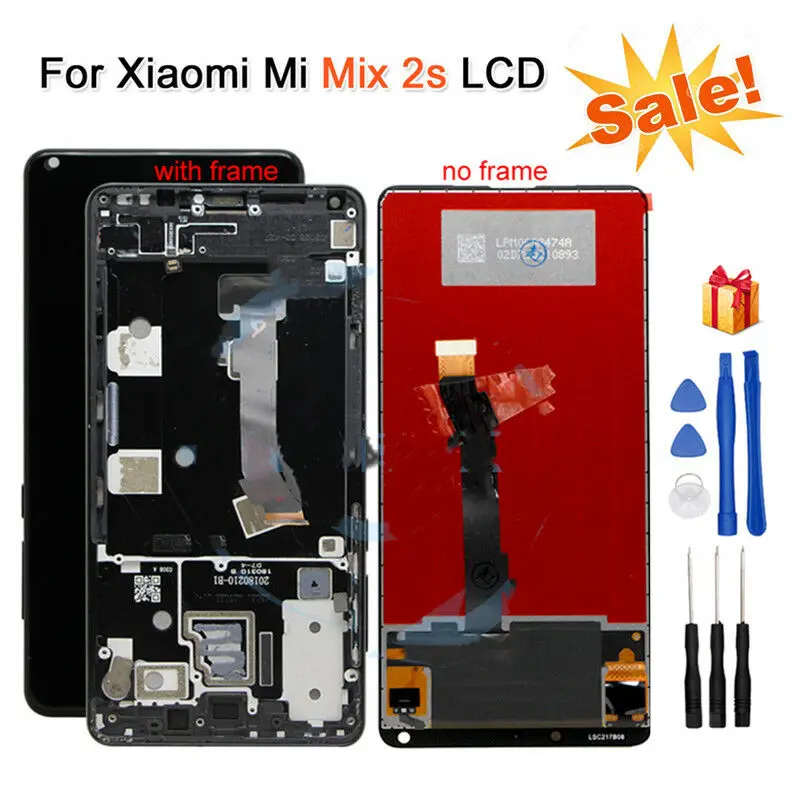 

Mi Mix 2S LCD Display For XIAOMI Mi Mix 2S LCD Display Touch Screen Digitizer Assembly Replacement Parts