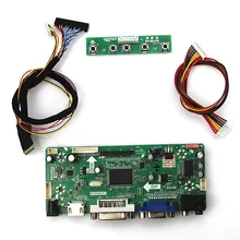 M. NT68676 LCD/LED Controller Driver Board Para N121IB-L06 (HDMI + VGA + DVI + Audio) LVDS Monitor de Reaproveitamento Laptop 1280*800