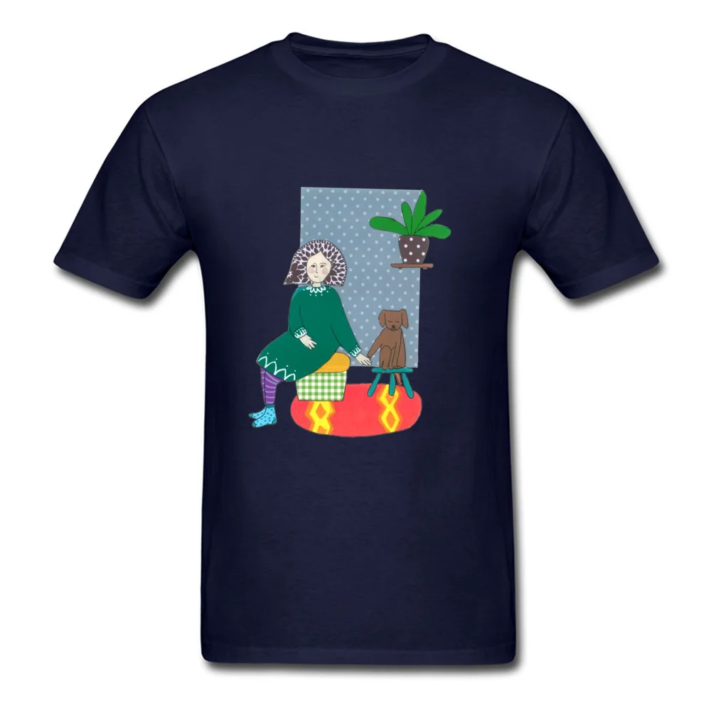 Fashionable Girl and her teddy bear Mens Tshirts Fitted Labor Day Round Neck 100% Cotton Fabric T Shirt Clothing Shirt Girl and her teddy bear navy
