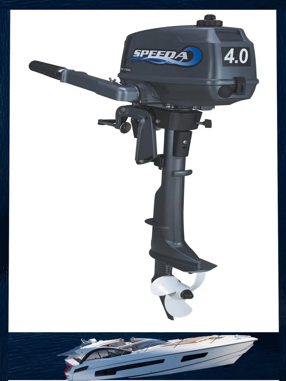 Hot Selling Model SPEEDA 2 stroke 4HP outboard motors boat engine