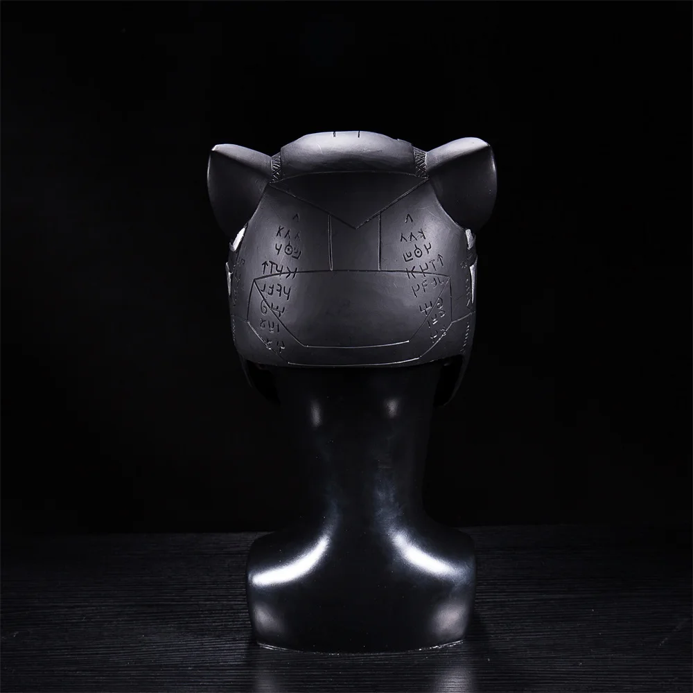 2018 Movie Infinity War Black Panther Helmet Cosplay Superhero Mask Halloween Matte Mask Halloween Party (5)