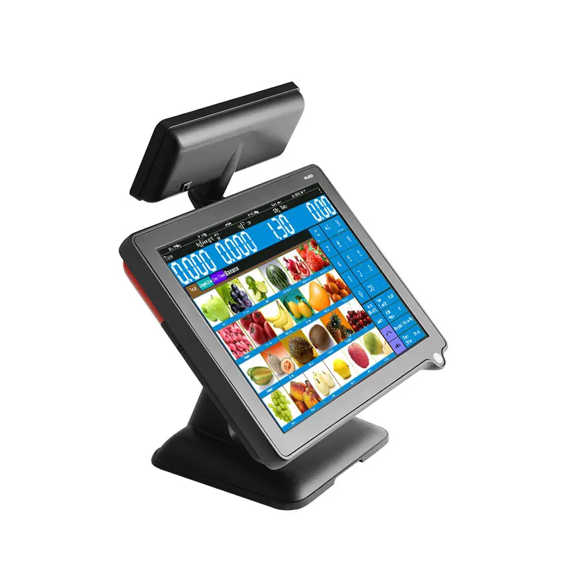 Meetsun ZJ 150C 2 все в одном 15 ''ЖК дисплей монитор Сенсорный экран Pos Системы