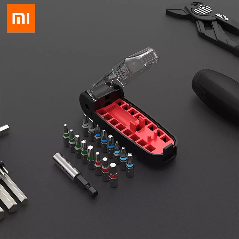 Xiaomi Wiha 17 в 1 гаечный ключ Набор отверток крокодиловый рот портативная Карманная