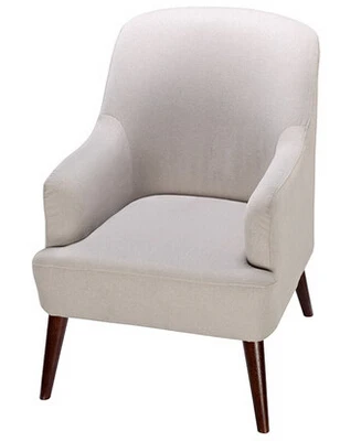 Single person sofa leisure chairs Solid wood Europe type cloth art sofa A beanbag chair