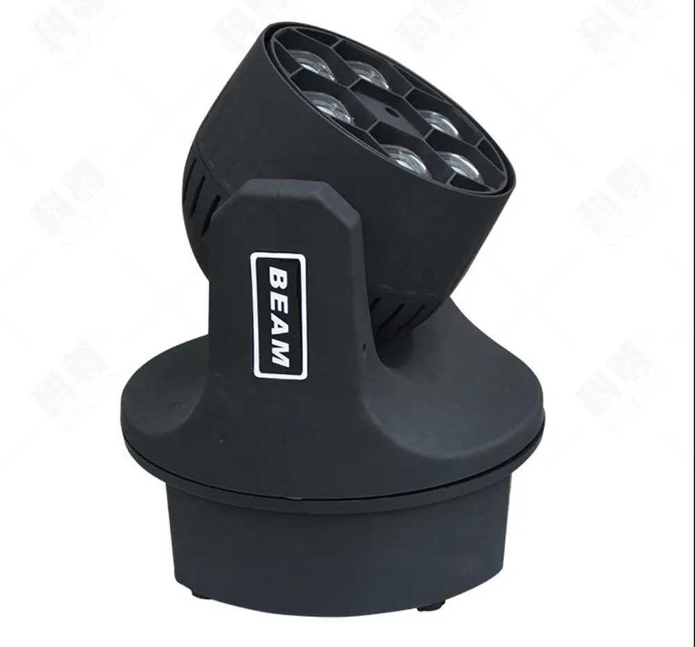 Feixe de Luz em Movimento Led Mini Abelha Efeito Olho Led da Cabeça dj Luz 6x15 w Rgbw 4in1 Led Lâmpada 10 e 15ch 3 abelha conduziu a lâmpada movente principal do