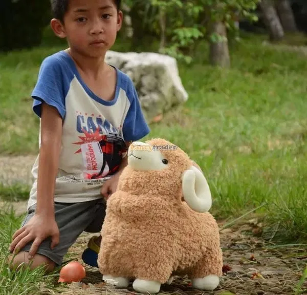 Fancytrader 35'' 90cm Lovely Giant Stuffed Soft Plush Sheep Goat, 2 Colors, Free Shipping FT50529 (17)