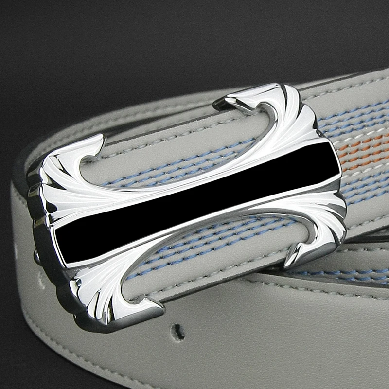 

High Quality designer belts men off white fashion genuine leather personality ceinture homme luxury brand Waist Strap Cowskin