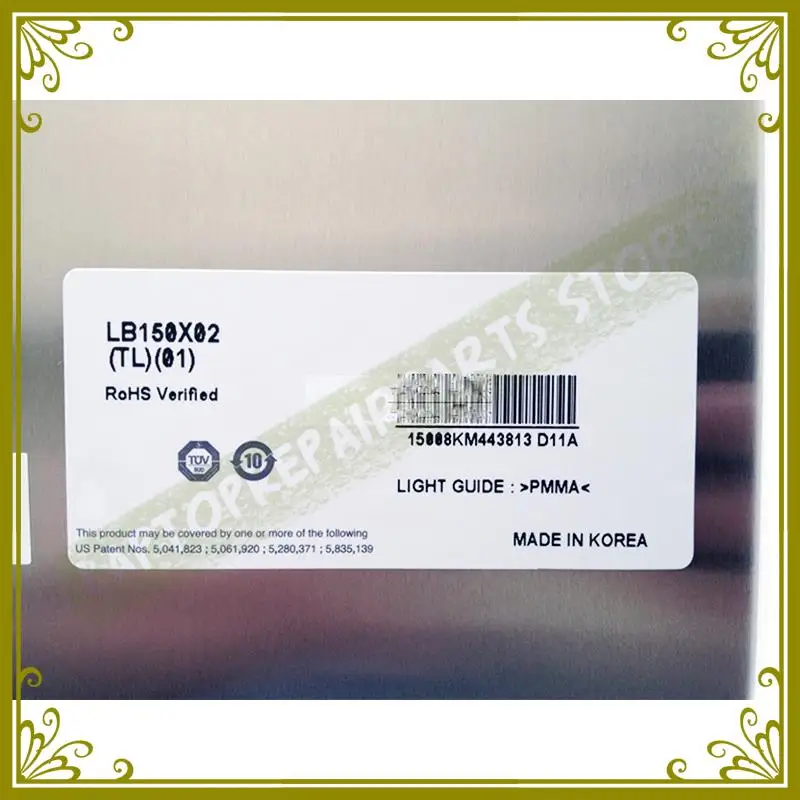  15 &LB150X02-TL01 LCD ȭ 15 ġ LB150X02 TL01 LCD ÷ г 1024*768 ü