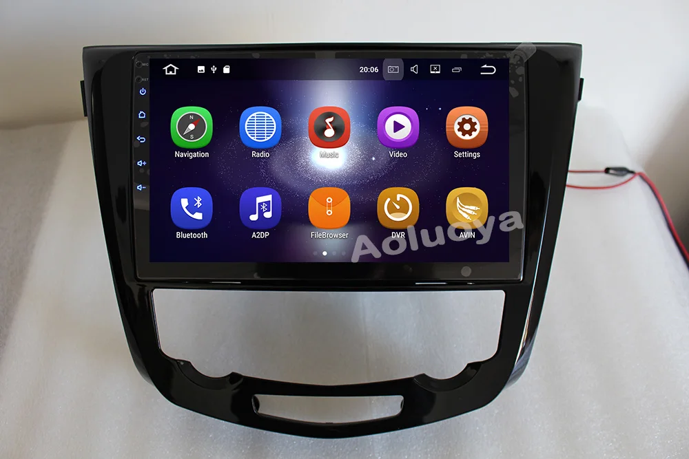 Sale Aoluoya IPS RAM 2GB Quad Core Android 7.1 CAR DVD PLAYER For Nissan Qashqai X-Trail  X Trail 2014 2015 2016 Radio GPS Navigation 3
