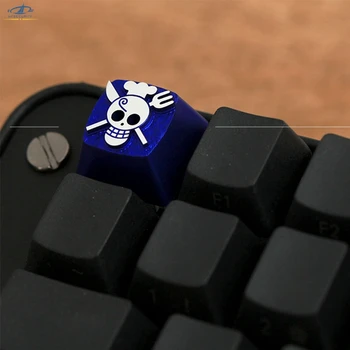 

[HFSECURITY] One Piece Aluminum Alloy Keycap for Mechanical Gaming Keyboard MX Axis Keycaps
