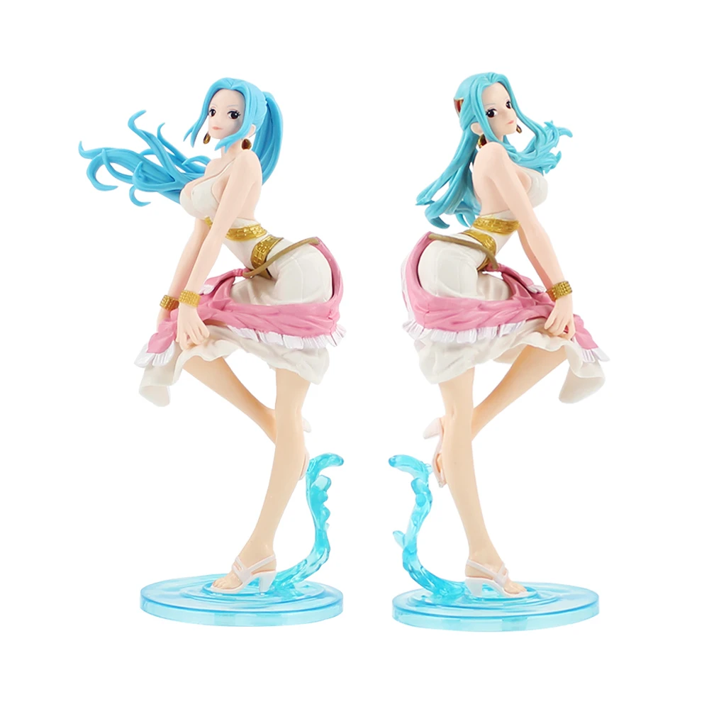 23cm Anime One Piece Vivi Figure Toy Nefeltari Vivi Glitter And Glamours Princess Beauty Model Dolls Action Toy Figures Aliexpress