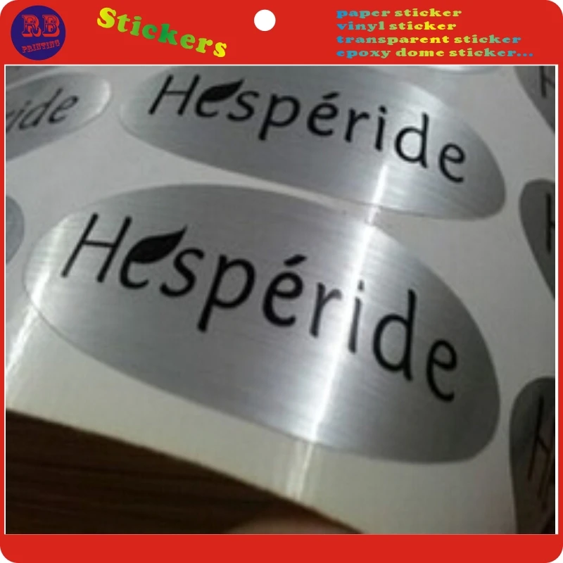 Cosmética da Etiqueta da Garrafa Plástica da Etiqueta do Design Impressão Personalizado 8 Material escolar e de escritório