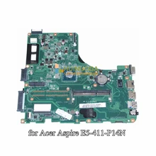 DA0ZQMMB6H0 DBMRX11003 DB.MRX11.003 For acer Asipre E5-411 laptop motherboard SR1YW N3540 CPU onboard DDR3