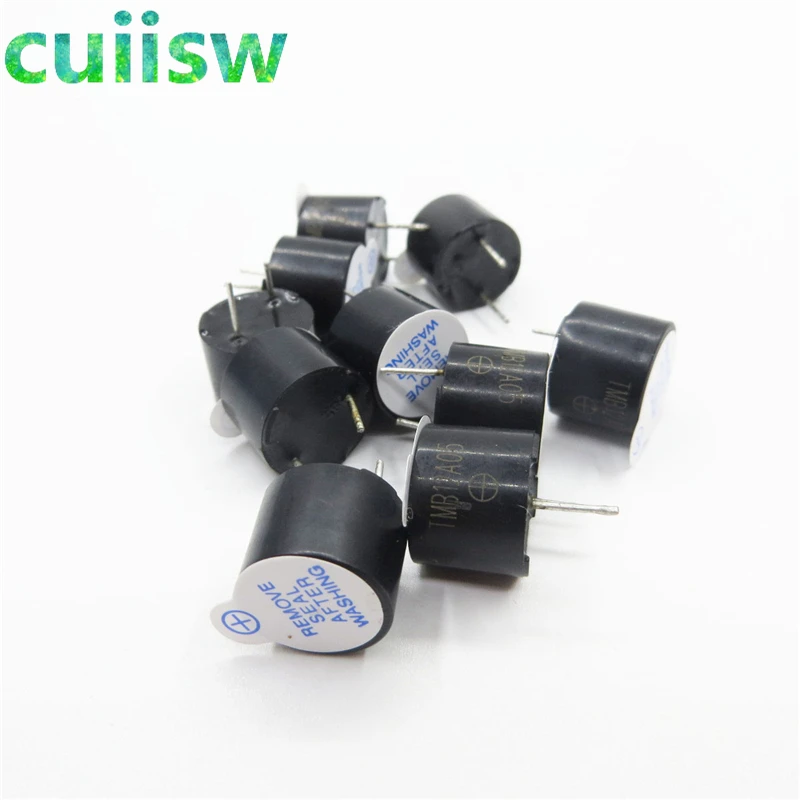 

100pcs Active Passive Buzzer Alarm 5V Sounder speaker Buzzer 12x9.5mm