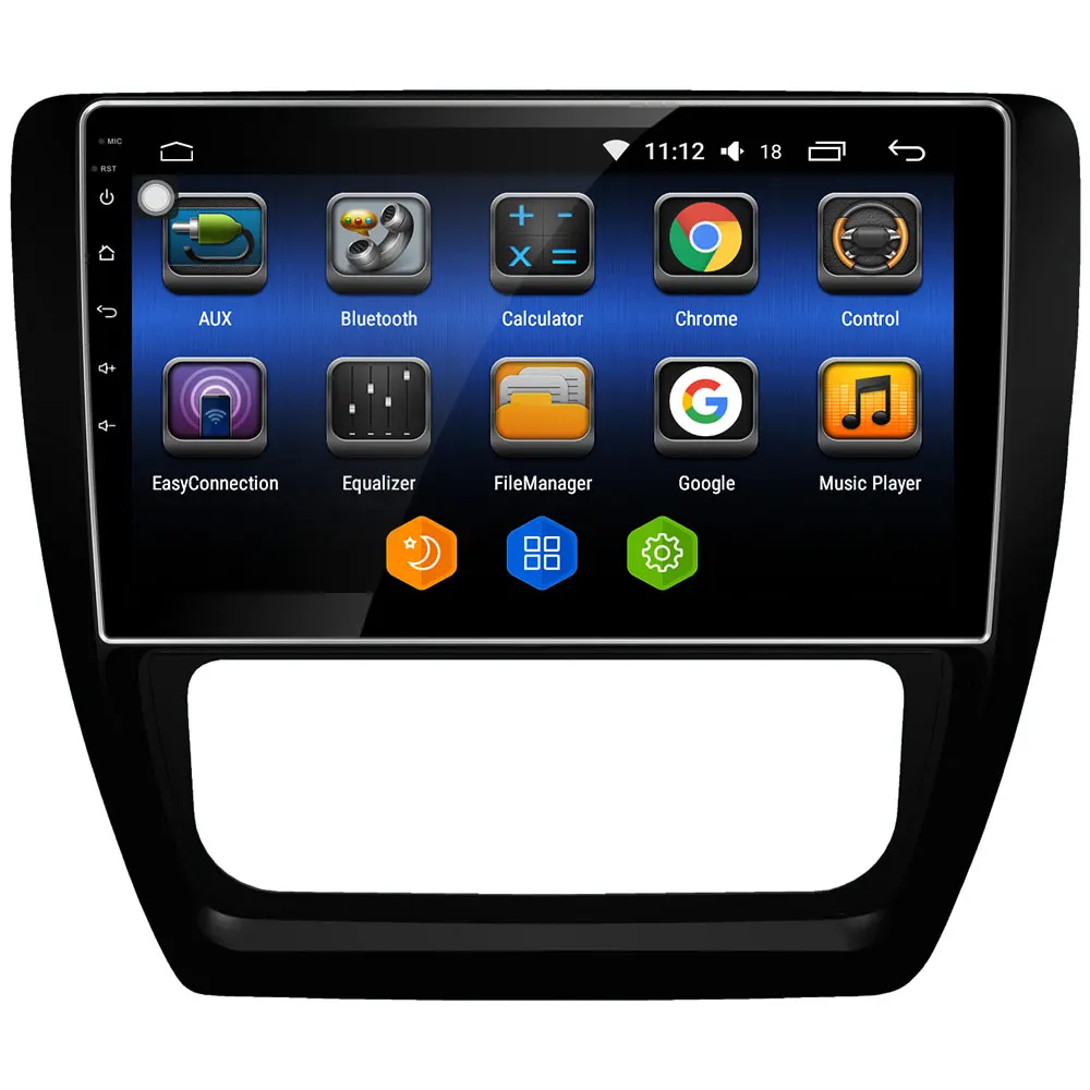 Top 10.1" IPS 4G DSP Carplay Android 8 Octa Core 4GB RAM 64GB ROM Car DVD Multimedia Player Stereo For Volkswagen Sagitar 2012-2018 1