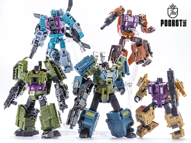 Figura de Ação Coleção de Brinquedos 5 em 1 Novidade Brutico Tamanhos Grandes 27cm Anime Combinação Robô Deformado Presentes g1 Pt05 2 combinação robô deformado, coleção de brinquedos presentes